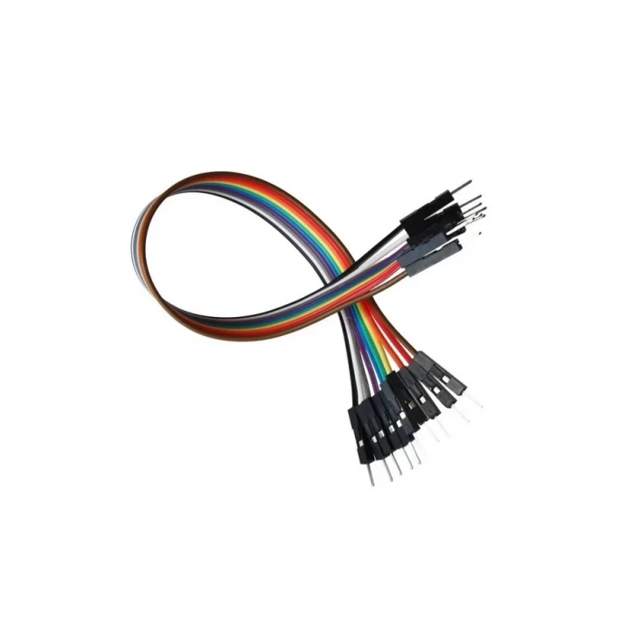 20cm Dupont Jumper Kablo (Erkek-Erkek) 10 adet