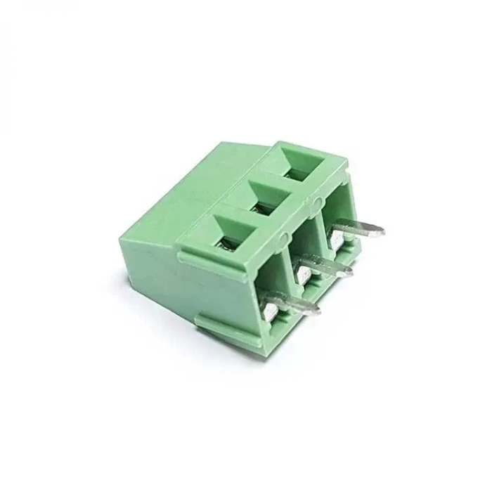 3 Pin 1 No 5.08 - Yeşil Klemens