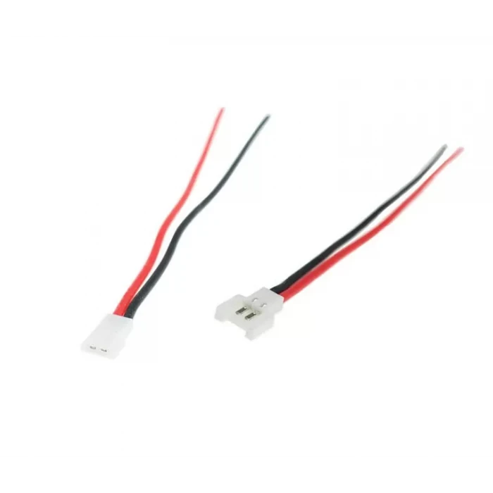 3.7v 1S Lipo Pil Kablosu Erkek / Dişi Soketli Set