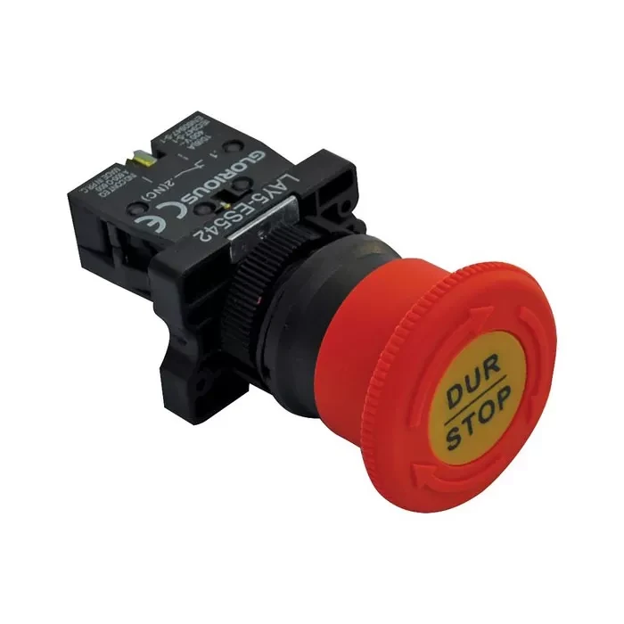 40mm Acil Stop Butonu (Delik Çapı 22mm)