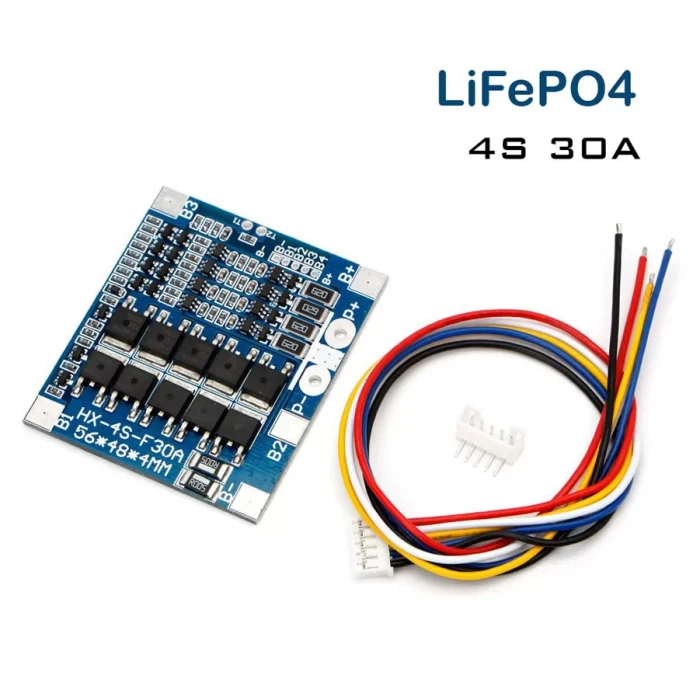 4S 30A LiFePO4 Batarya BMS Balanslı 3.2V Pil Şarj Kartı
