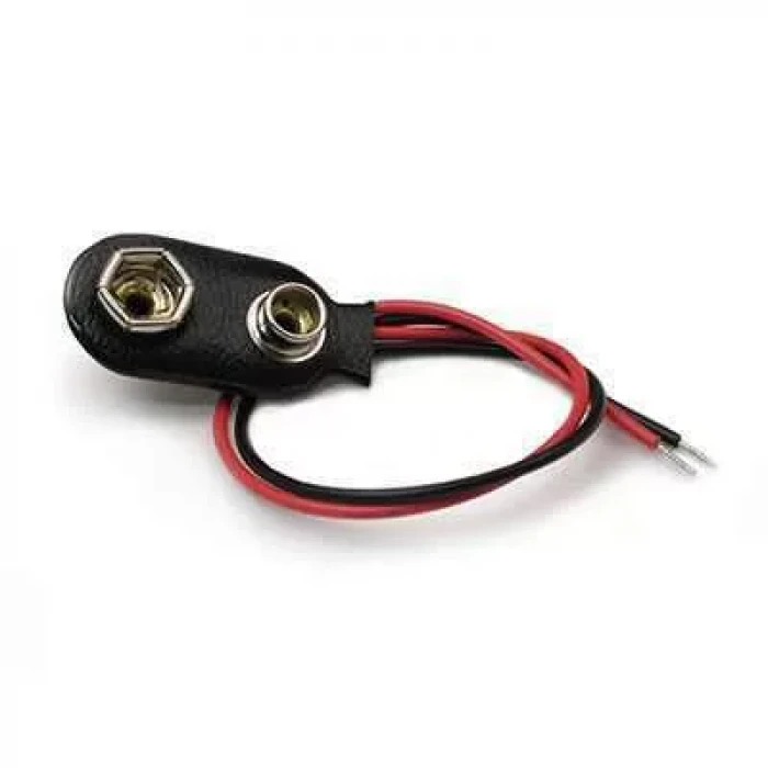 9V Pil Başlığı Soketi