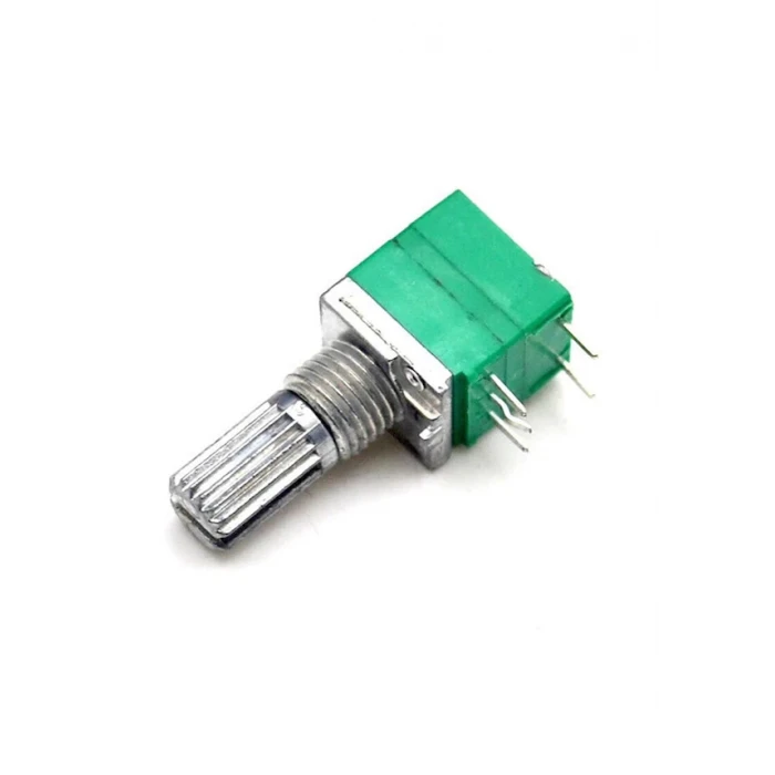 Anahtarlı 10K Pot B10K 5 Pin