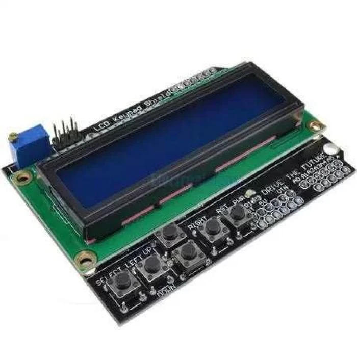 Arduino 16x2 Lcd Ve Tuş Takımı - 1602 Lcd Keypad Shield