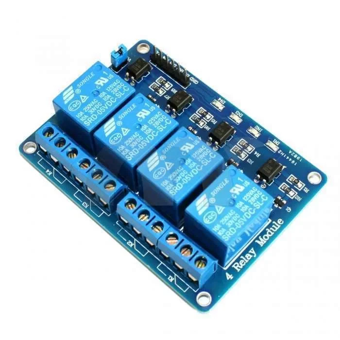 Arduino Röle Modülü 4 Kanal 5V