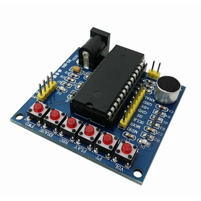 Arduino Ses Kayıt, Çalma ve Dinleme Modülü Devresi ISD1760 (75 saniye)