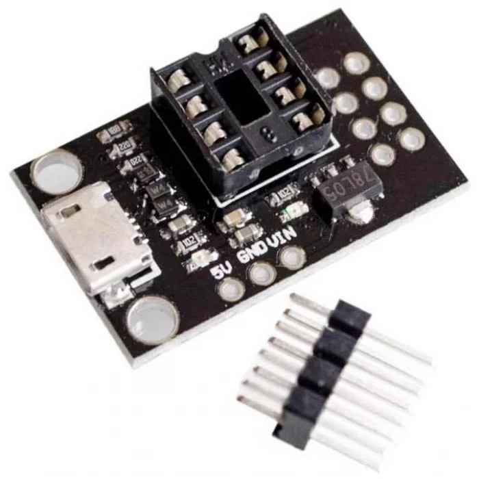 ATtiny13A ATtiny25 ATtiny45 ATtiny85 USB Geliştirme ve Programlama Kartı