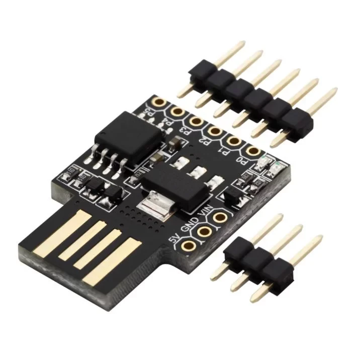 Attiny85 USB Girişli Mini Geliştirme Kartı