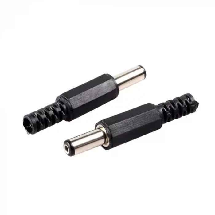 Barrel Jak Erkek DC Konnektör Girişi 5.5 x 2.1 mm UZUN