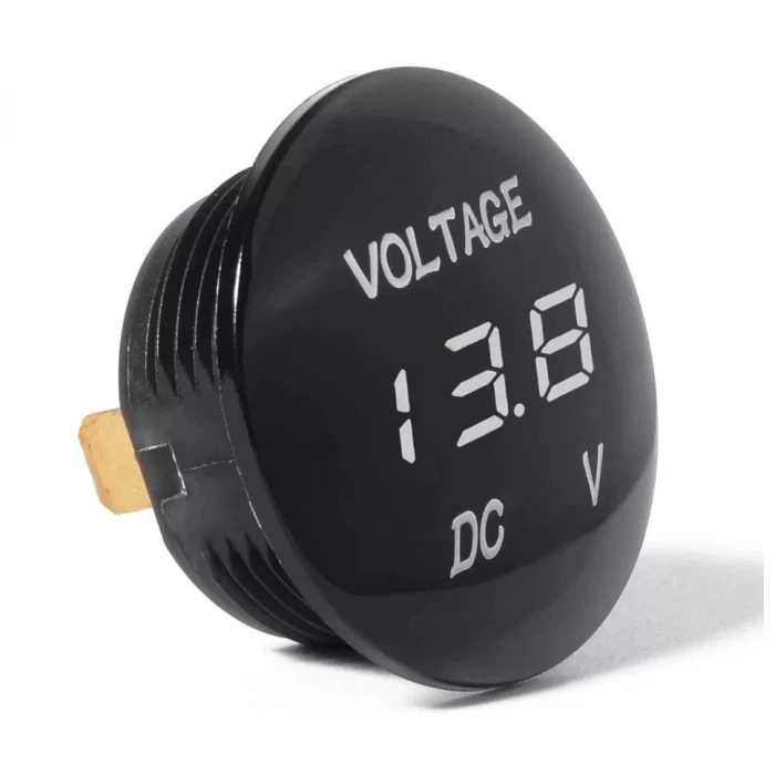 Dijital Voltaj Göstergesi 6-30V-Beyaz