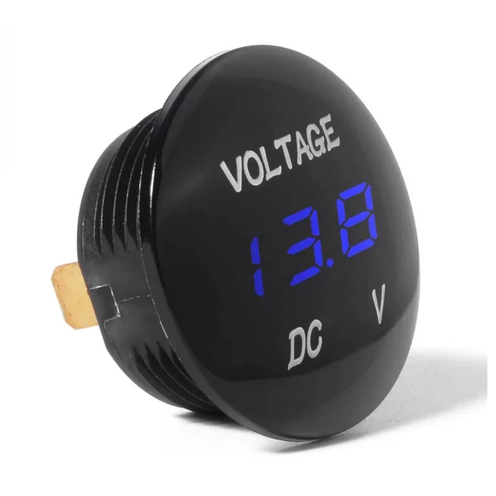 Dijital Voltaj Göstergesi 6-30V-Mavi