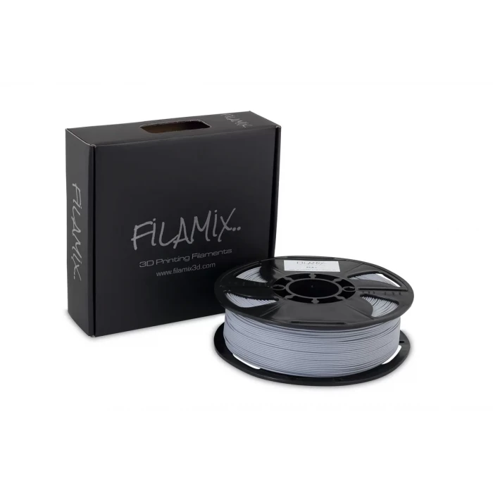 Filamix Gümüş Gri Filament PLA + 1.75mm 1 KG Plus