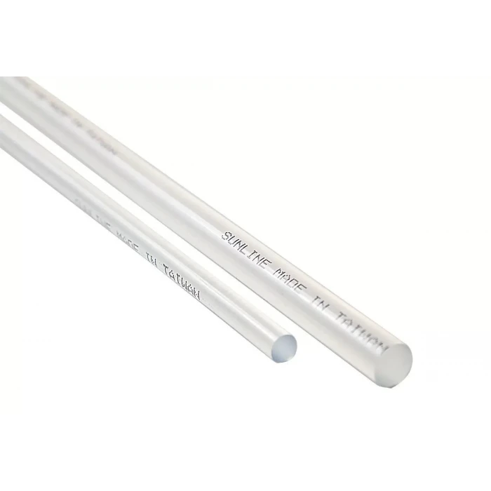 İnce Çubuk Mum Silikon 7.2mm Şeffaf