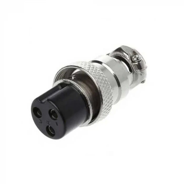 Mike Konnektör Fiş 3 Pin 16mm Dişi