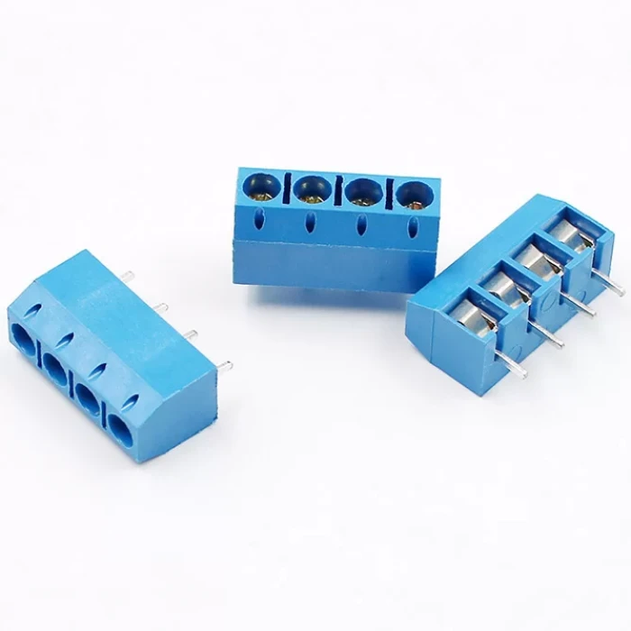 PCB Klemens 4 Pin - Mavi