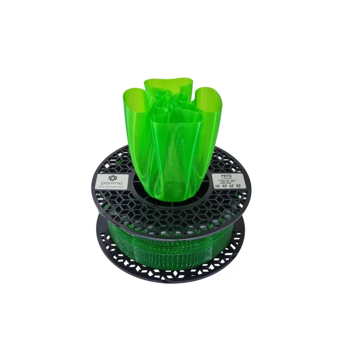 Porima PETG Transparan Neon Yeşil Filament