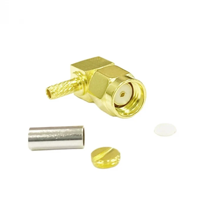RP SMA erkek tak RF koaksiyel konnektör