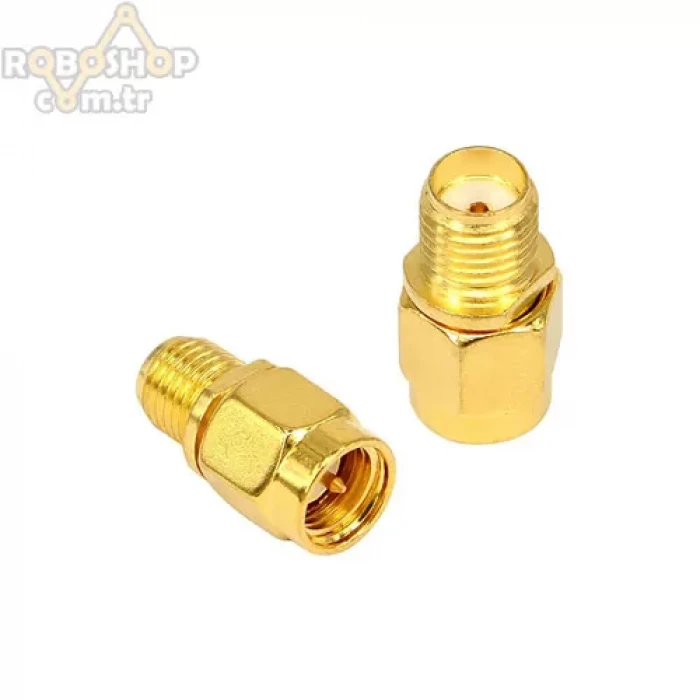 SMA Erkek - SMA Dişi Konnektör 180C