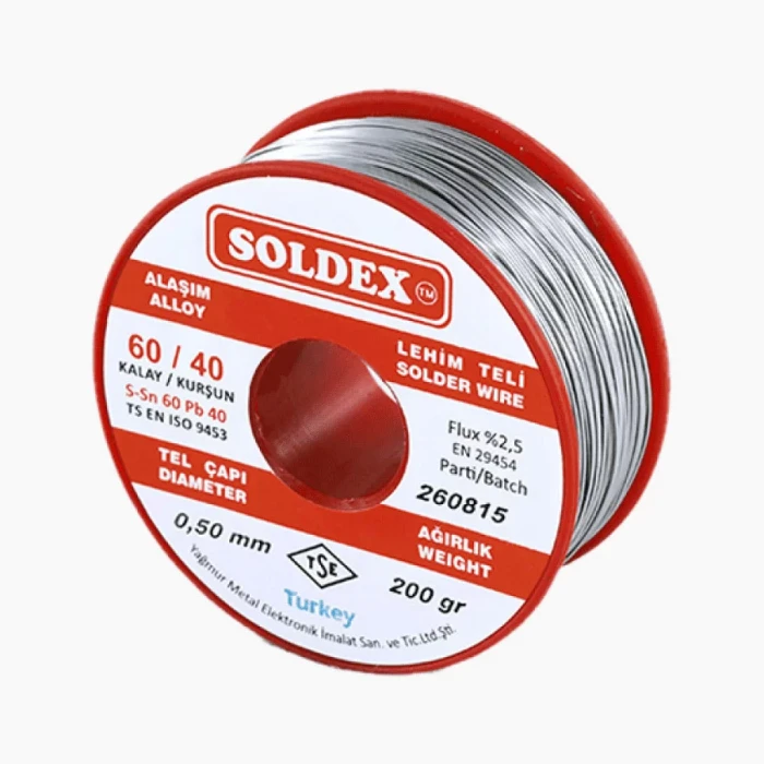 Soldex Lehim Teli 0.50mm 100gr