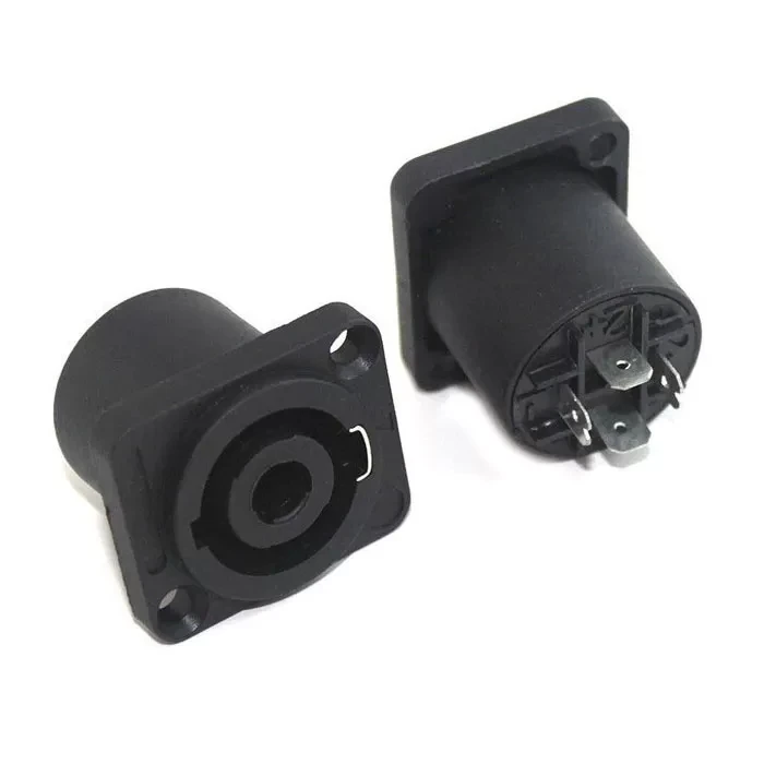 Spekon Şase Speakon Kare Konnektör