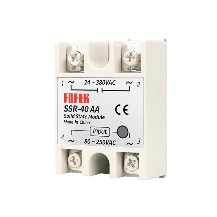 SSR-40DA (40A) Solid State Röle (Geliştirme Kartlarıyla Uyumlu)