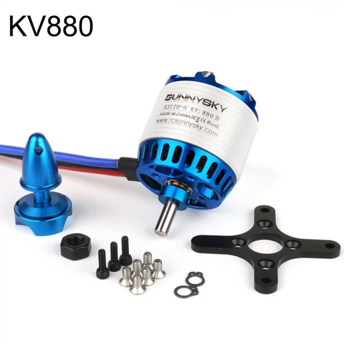 Sunnysky X3120 880KV Fırçasız Motor Sabit Kanat - Uçak