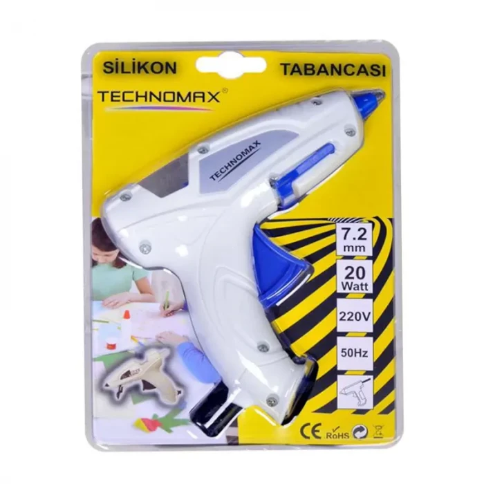 Technomax Silikon Tabancası İnce 7.2mm 20W