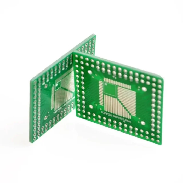 TQFP 32 / 44 / 64 / 80 / 100 SMD to DIP Dönüştürücü PCB Adaptör