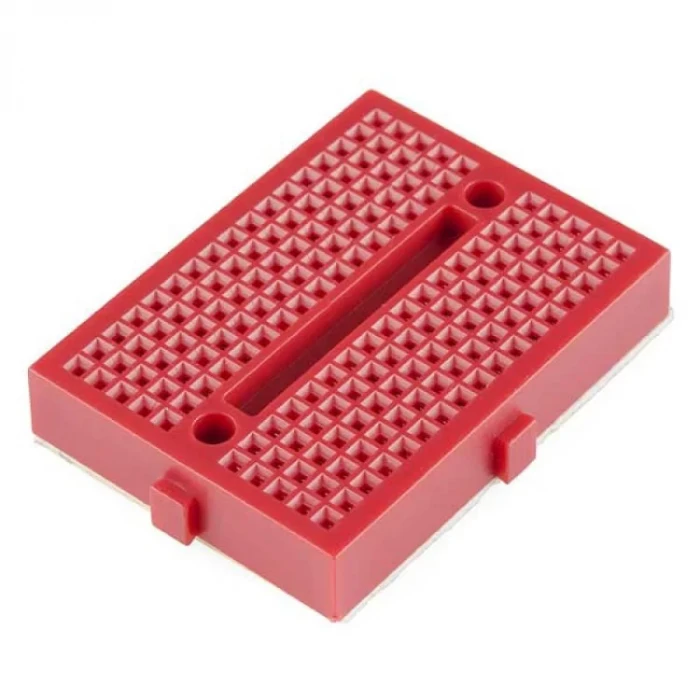 Yapışkanlı Mini Breadboard - Küçük Breadboard SYB-170 KIRMIZI