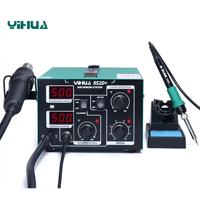 Yihua 852D+ Sıcak Hava Üflemeli Havya İstasyonu