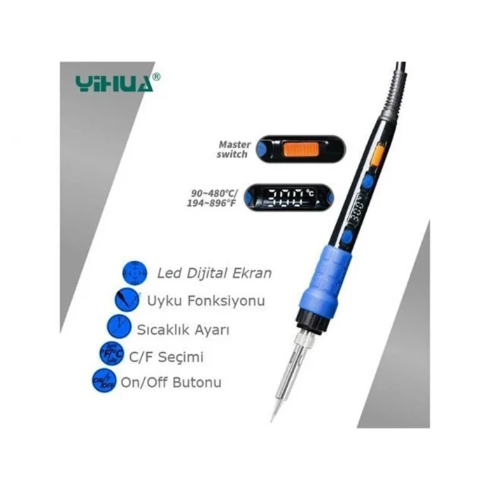 Yihua 928D 65W Isı Ayarlı Kalem Havya