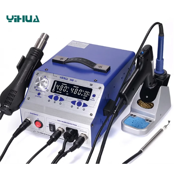 Yihua 948-II 4in1 Sıcak Hava Rework Havya Ve Vakum İstasyonu