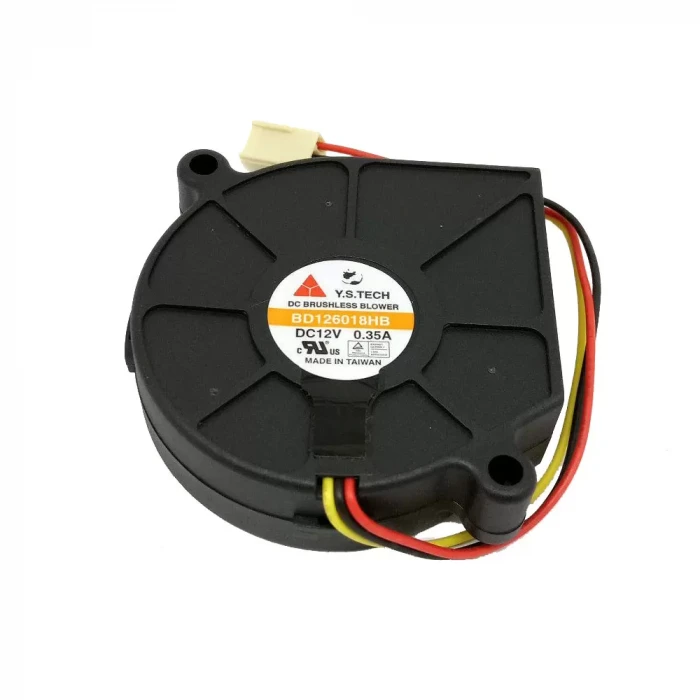 Y.S. Tech 60 mm 12V Salyangoz Fan BD126018HB (Made in Taiwan)