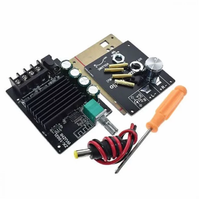 ZK-1002L 2x100W Mini Bluetooth 5.0 Kablosuz Stereo Amfi