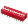12 li Dip Switch 2.54mm ON-OFF