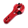 25T Servo Metal Kolu Kırmızı - Yarım