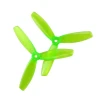 5045 Şeffaf Yeşil ABS Pervane 3 Yaprak CW + CCW  Racing Drone Propeller
