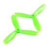 5045 Yeşil ABS Pervane 3 Yaprak CW + CCW  Racing Drone Propeller