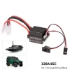 6-12V 2S-3S ESC 320A ESC Fırçalı ESC RC Araba Gemi Tekne Motor Hız Kontrol Kartı
