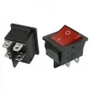 Işıklı ON-OFF Anahtar Switch 220V 16A 4 Pin
