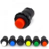 Push Buton Switch ON-OFF - 12mm KIRMIZI