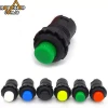 Push Buton Switch Yaylı - 12mm YEŞİL