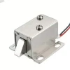 Solenoid Kilit Mandal - Elektrik Kontrollü Mini Kapı Kilidi 12V