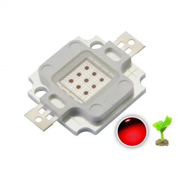 10W Power Led Koyu Kırmızı - Deep Red