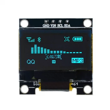 128x64 OLED LCD Ekran Display I2C 0.96 IIC - MAVi