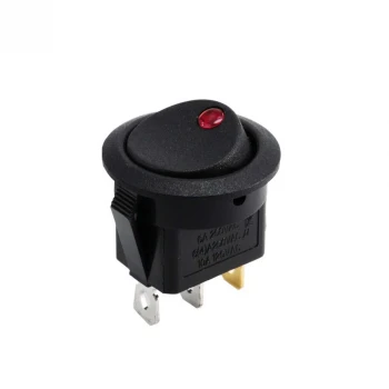 12V 20A Led Işıklı ON-OFF Rocker Anahtar Switch
