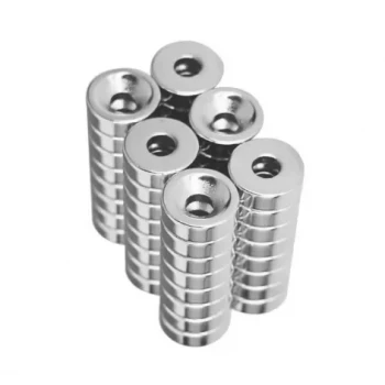 12x5 Havşa Delikli Neodyum Mıknatıs