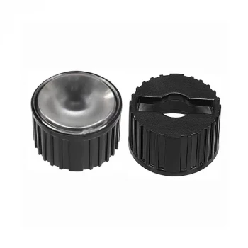 1W 3W 5W Power LED Mercek Diffüz Lens 120 Derece - SiYAH