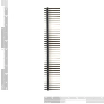 1x40 Uzun Pin Header - 19mm