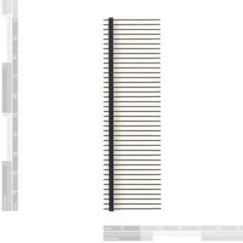 1x40 Uzun Pin Header - 32mm